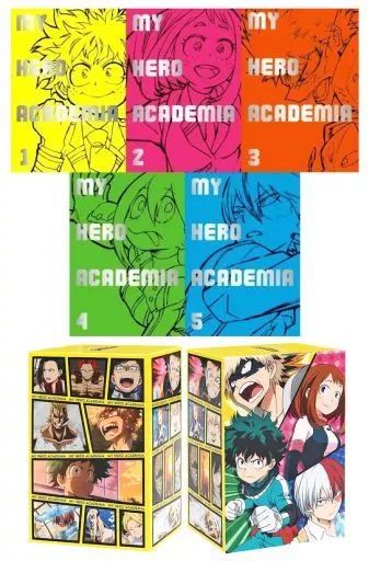 アニメDVD 僕のヒーローアカデミア 初回生産 版 全5巻セット Amazon.co.jp全巻収納BOX付き