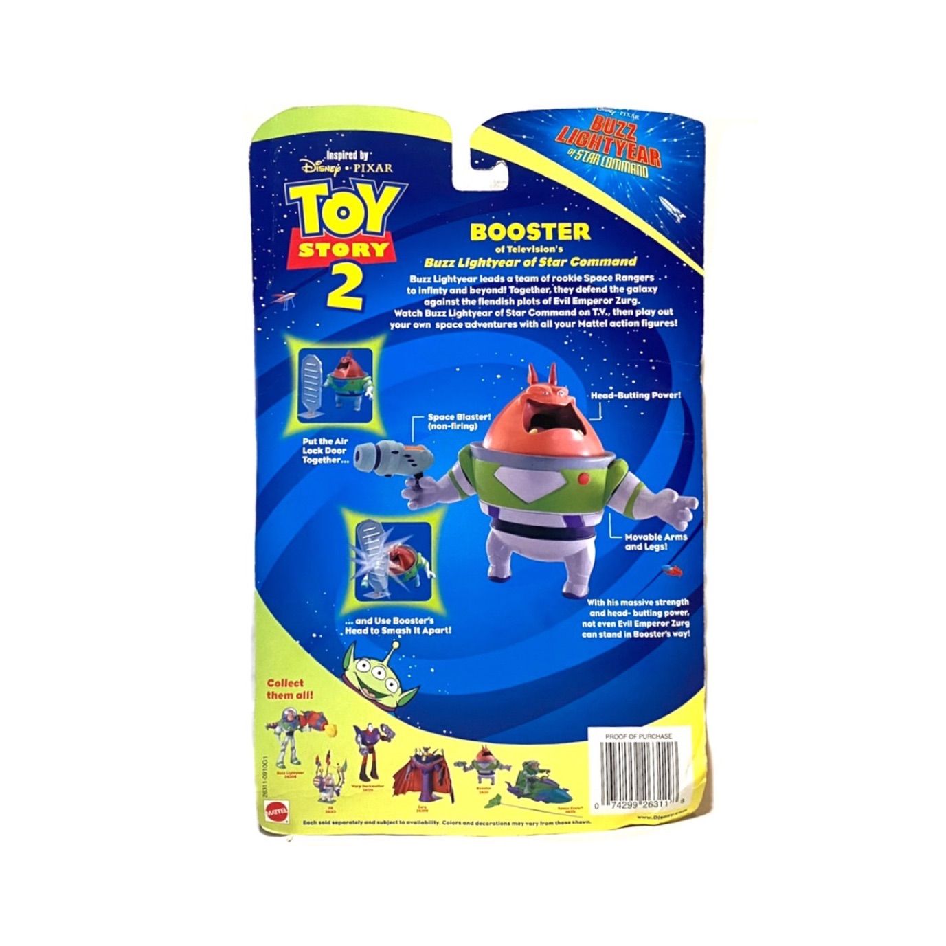 トイストーリー　バズライトイヤー　ブースター　　フィギュア　希少　レア トイストーリー バズライトイヤー ブースター フィギュア 希少