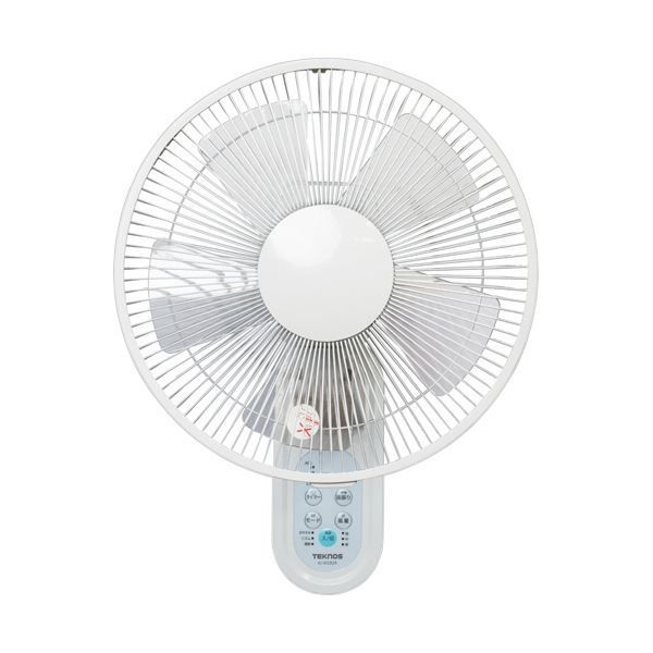 千住 TEKNOS30cm壁掛けフルリモコン扇風機 ホワイト KI-W282R 1台