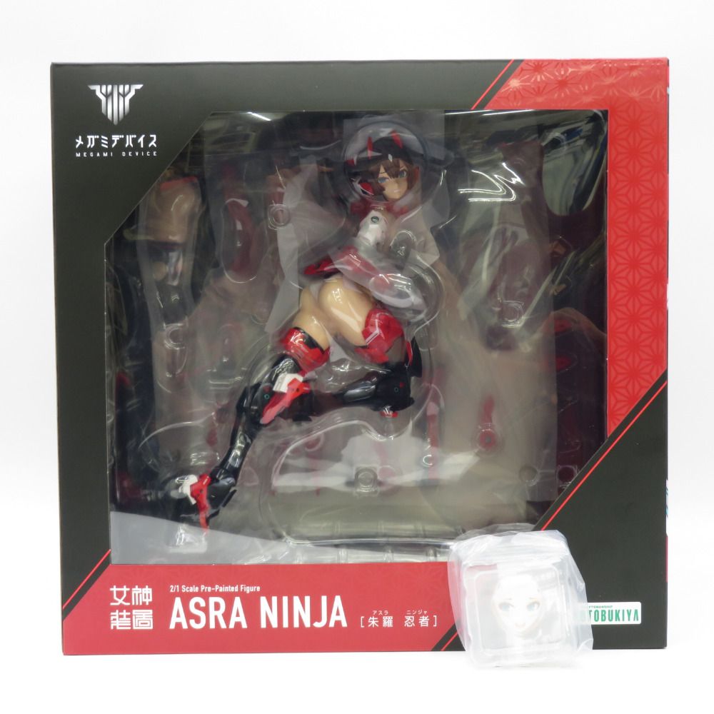 メガミデバイス 朱羅 忍者 2/1 完成品 特典『表情替えパーツ』付き 