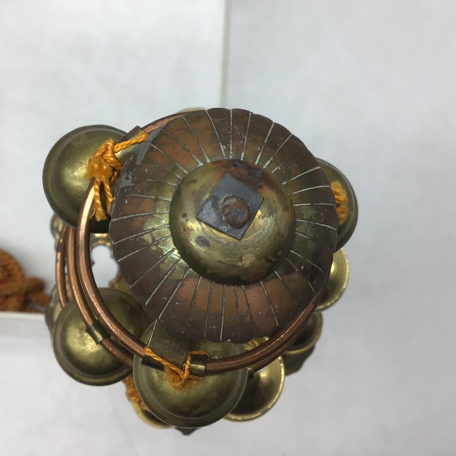 10069 【時代物】神楽鈴 巫女鈴 神事 神具 神社 神鈴 鳴り物