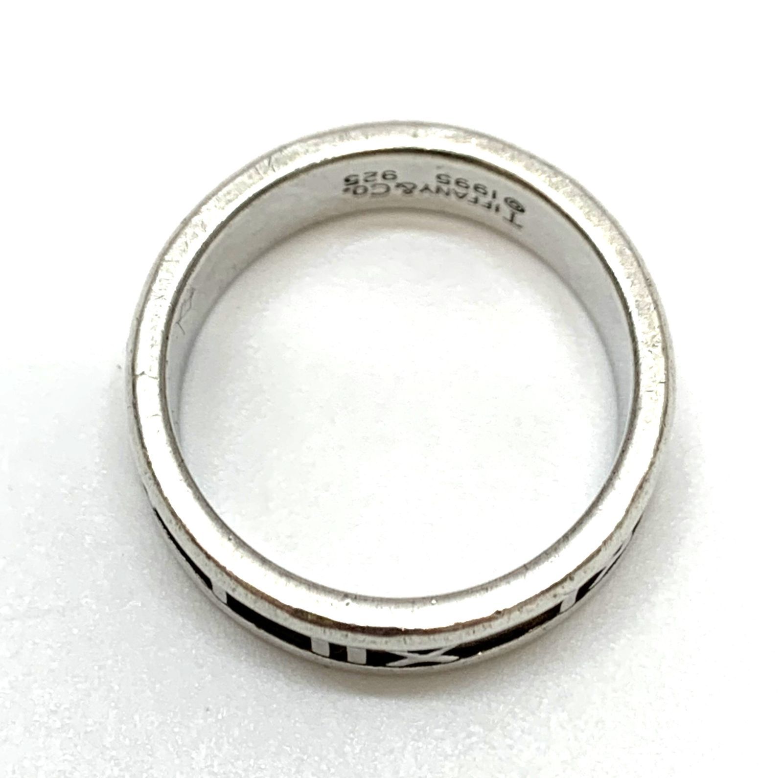 ティファニー　アトラス　指輪　リング　16号　研磨仕上げ済み美品 925 TIFFANY&Co. 8.5号 ティファニー リング・指輪 アトラス