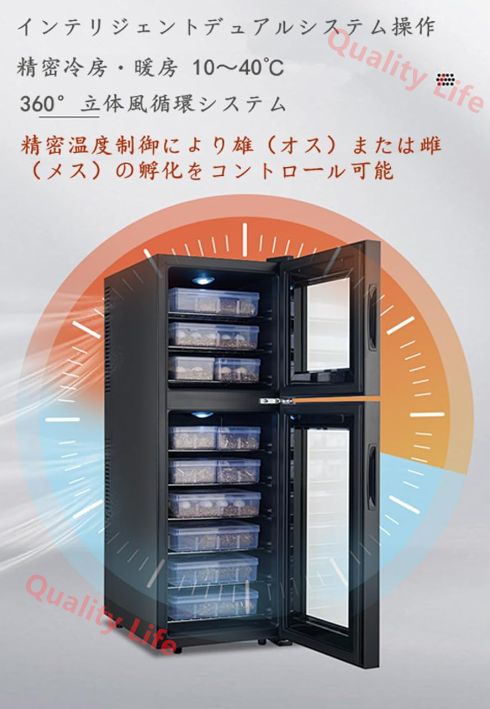 インテリジェントな温度一定制御10-40°C