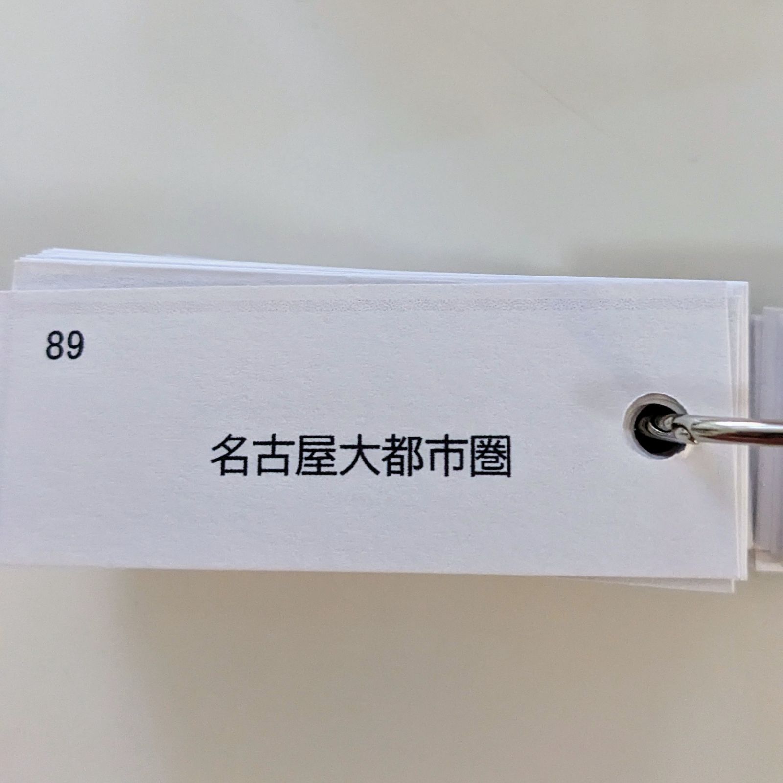 社会単語帳】中2地理 定期テスト、受験対策 - メルカリ