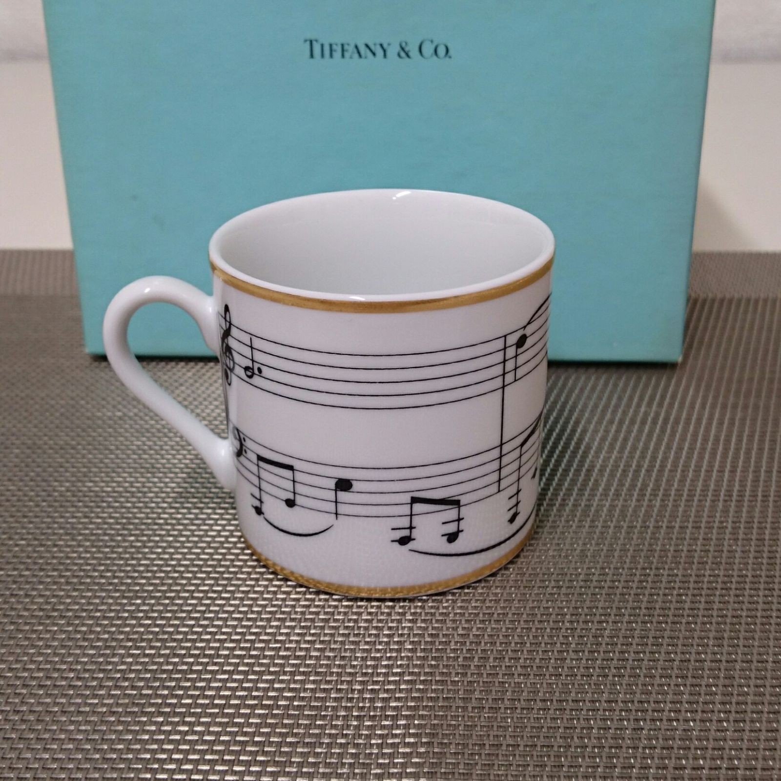 ティファニー ムーンリバー MOON RIVER カップ&ソーサー 元箱あり 中古  