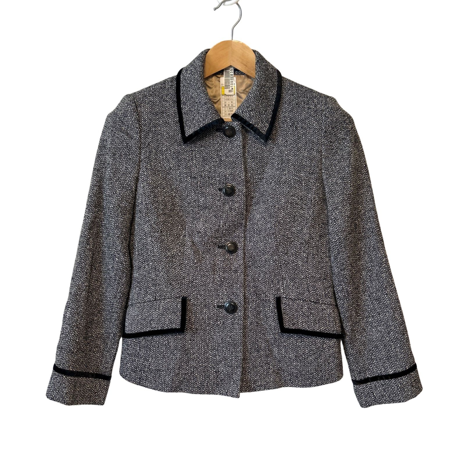 Z1507 Aquascutum アクアスキュータム スカートスーツ セットアップ