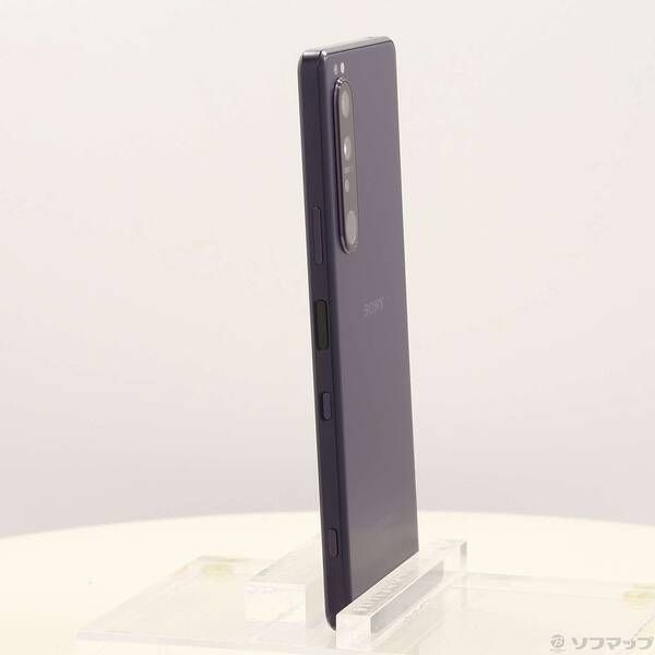 中古品〕 Xperia 1 III 256GB フロストパープル SO-51B docomo