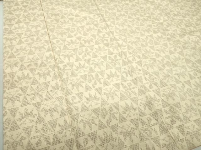 平和屋着物○結城紬 100亀甲 笹文 正絹 逸品 DAAS3065ps - メルカリ 