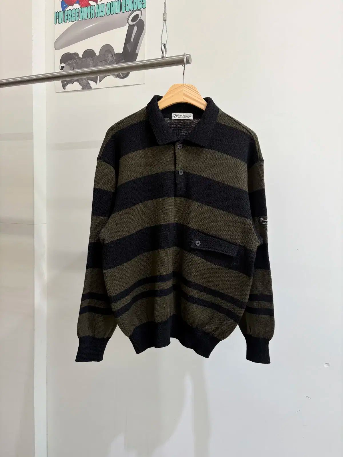 ヴィンテージ GRANSIGNORE Made in Japan ピケ ニット セーター