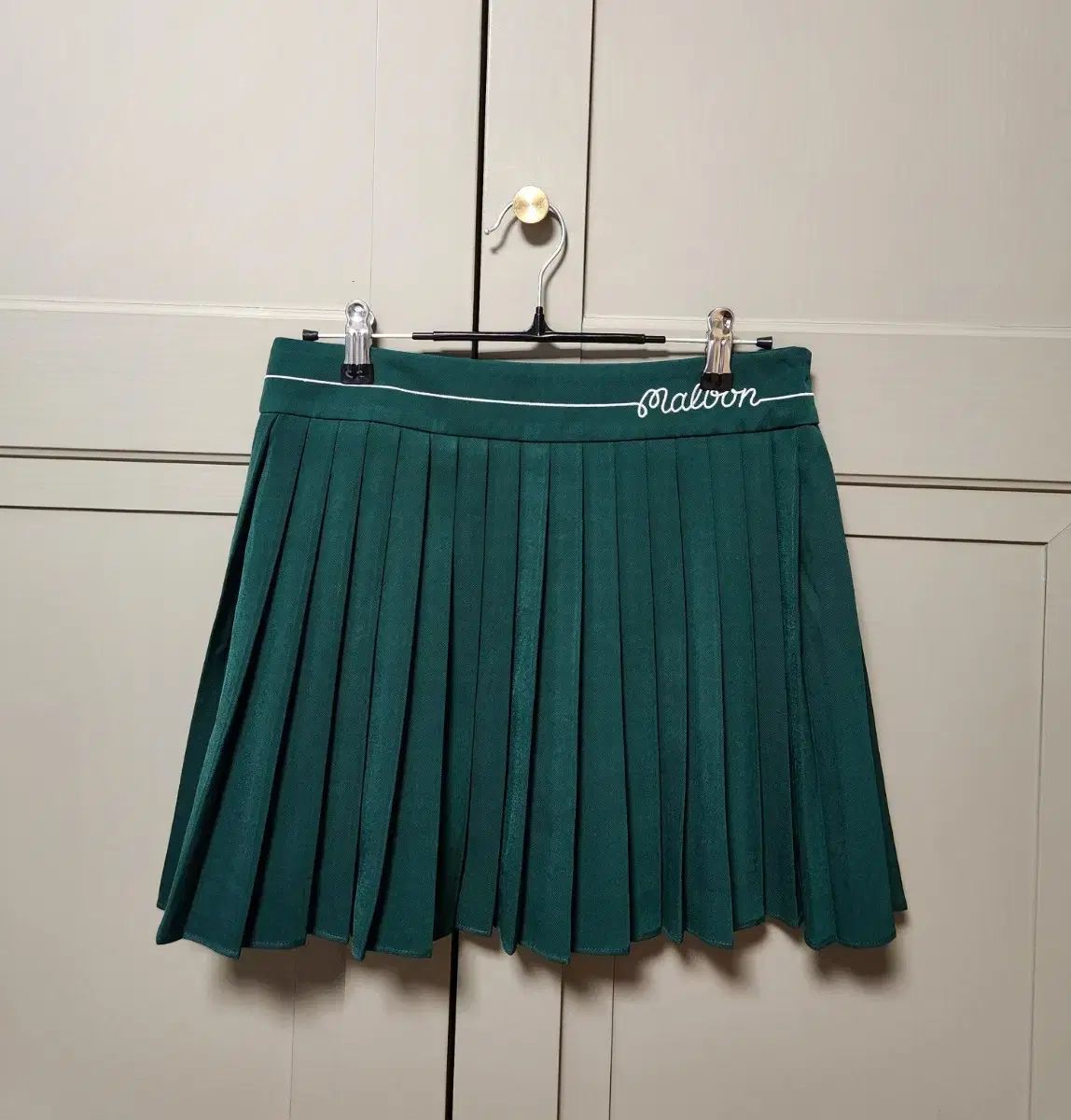 MALBON GOLF マルボンゴルフ ゴルフ プリーツ スカート グリーン
