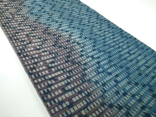 平和屋着物●極上　菅原工房　菅原結作　漢方染紬　双方向　全通柄袋帯　紬地　霞間道　証紙付き　正絹　逸品　DAAV6864ps 平和屋着物○極上 菅原工房 菅原結作 漢方染紬 双方向 全通柄袋帯 紬地