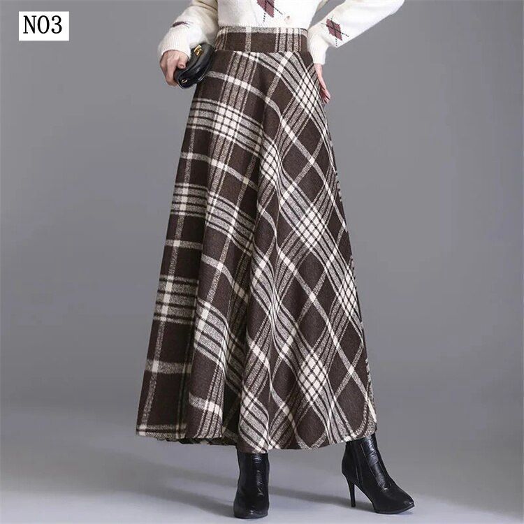  スカート レディース ロングスカート ツイード マキシスカート ロング丈スカート フ ハイウエスト 秋 冬 レディーススカート ボトムス 通勤 着痩せ 優雅 秋冬 体型カバー 女性 大人 xkmilyx 42 エプロン キッズファッション小物