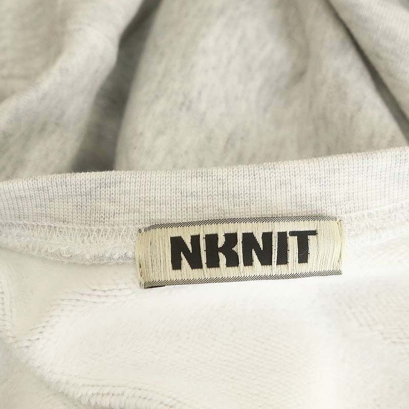 NKNIT パターンプルオーバースウェット サイズ0 ンニット nknit pattern pullover sweat スウェット プル
