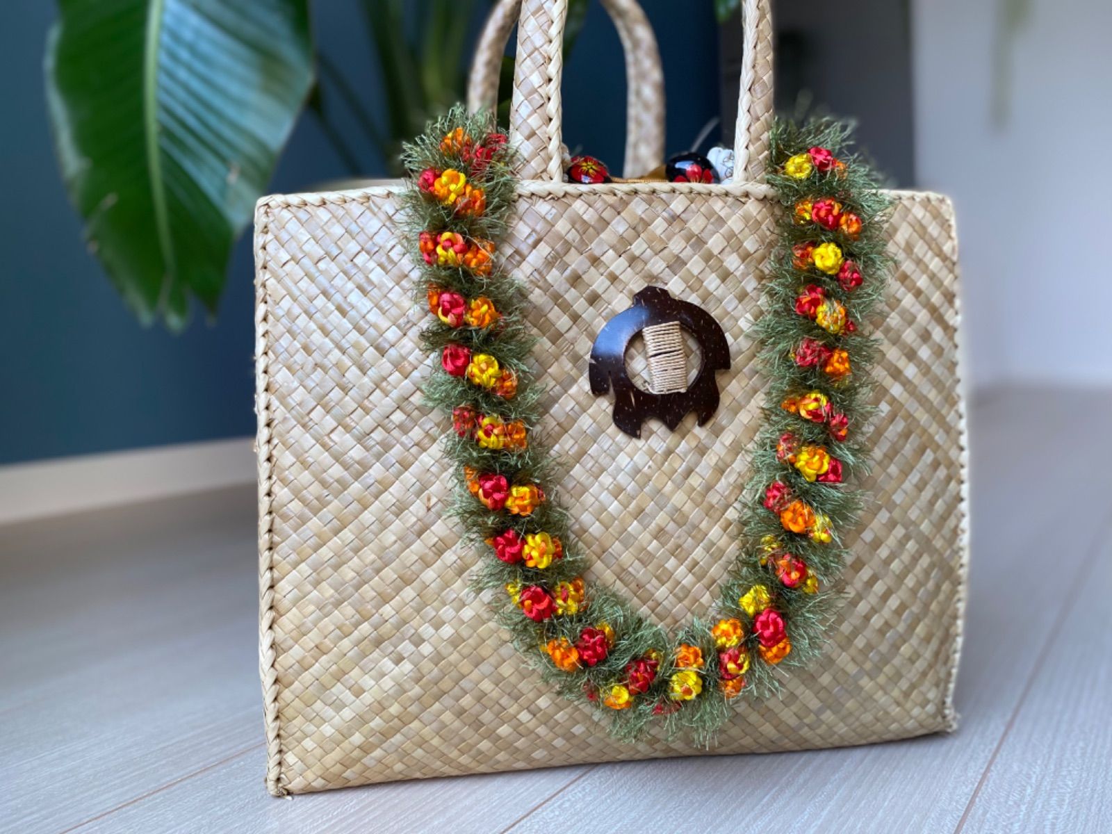 ハワイアンリボンレイ（クロッシェ他） Forget ハンドメイド・手芸 ロケラニのクロシェットレイ