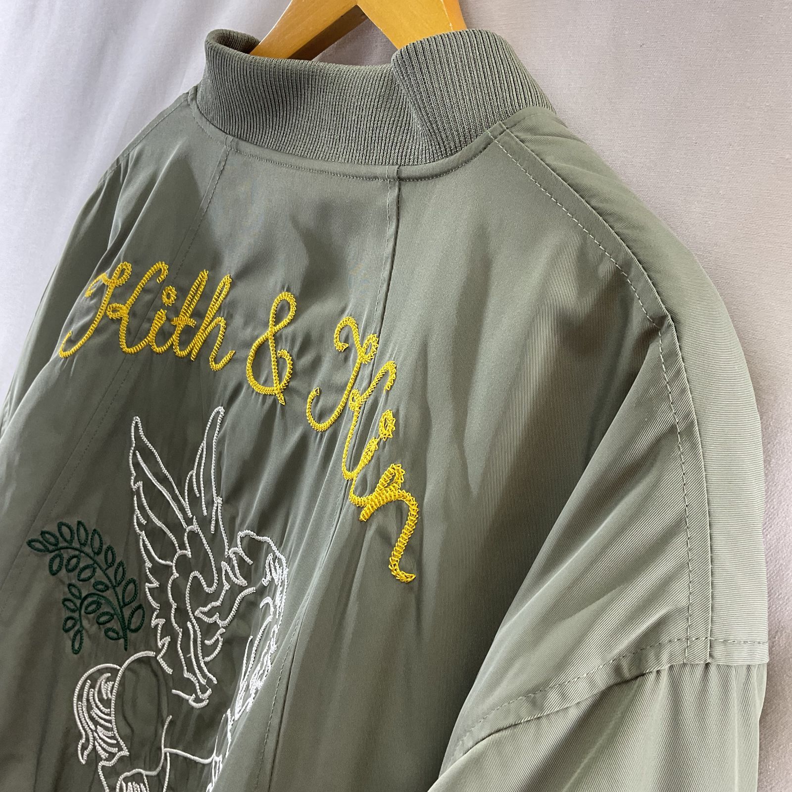 Kith Aviation Bomber Jacket 中古 Kith & AVIREX For The New York Yankees Bomber Jacket