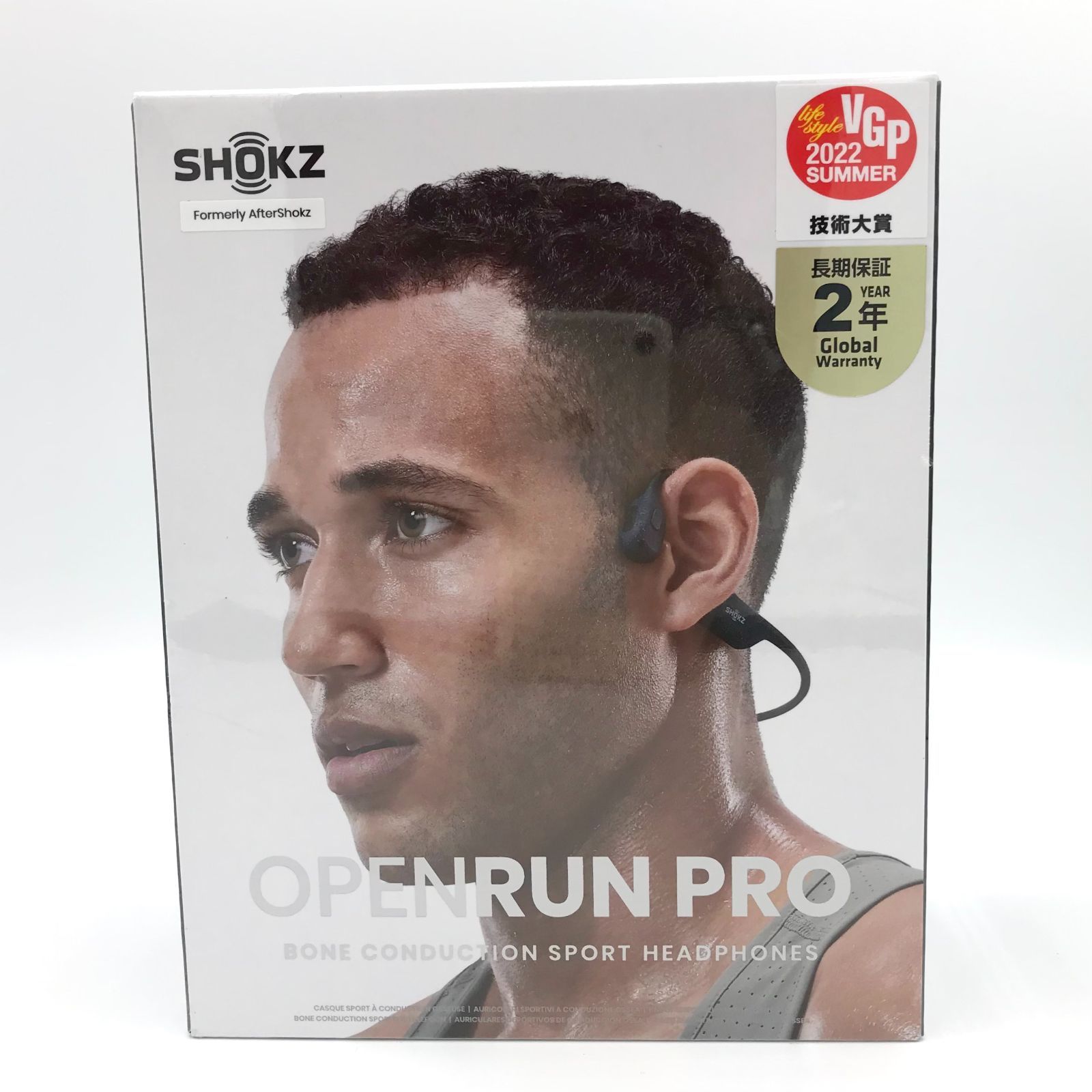 ▽【新品未使用】SHOKZ/ショックス 骨伝導イヤホン OPENRUN PRO SKZ-EP