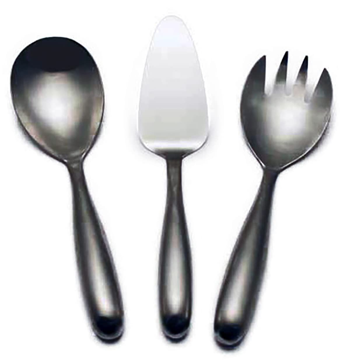 3本組 サービングスプン-フォーク-ケーキサーバー クチーナ 18-8 eve-mode