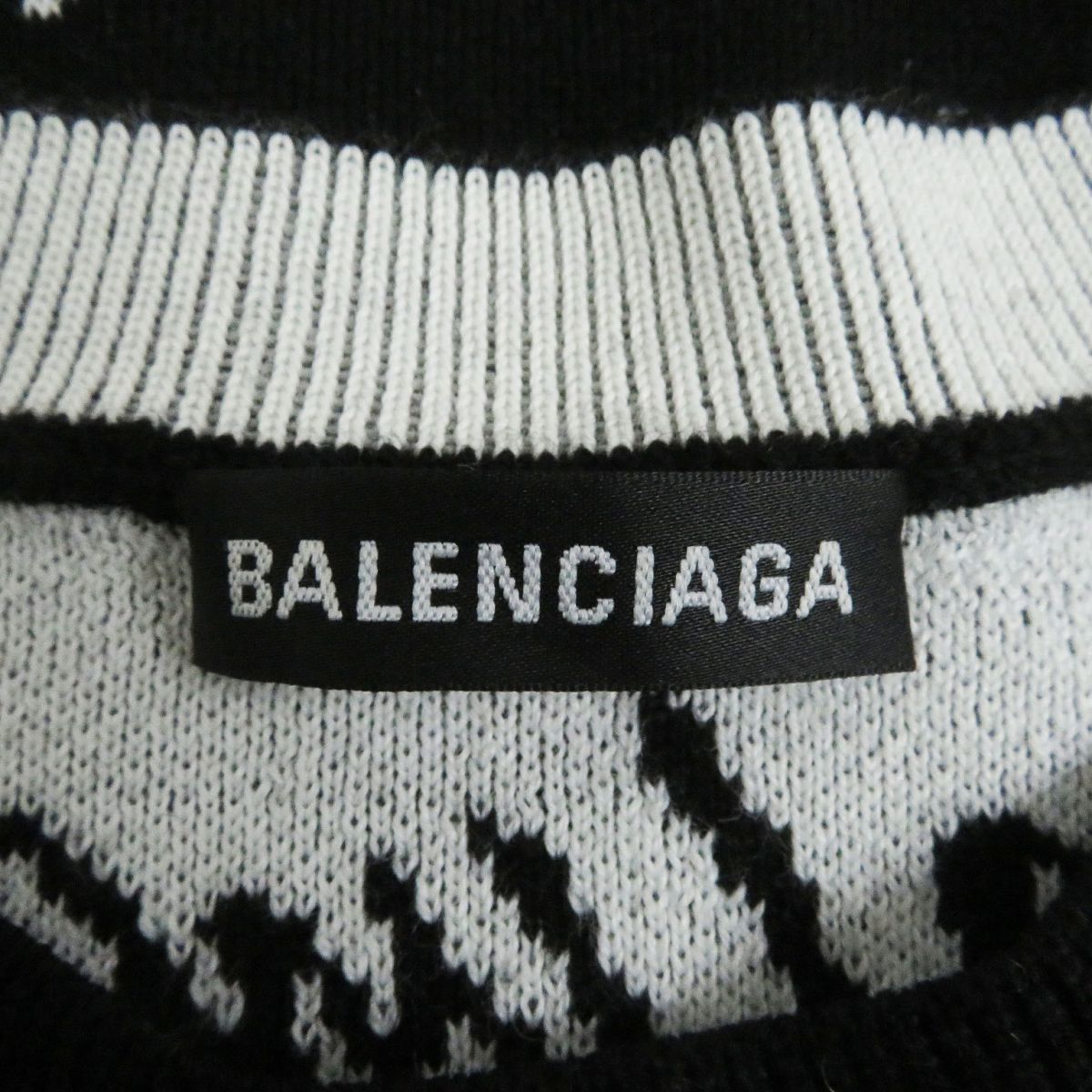 極美品□2020年製 BALENCIAGA/バレンシアガ 625984 ウール