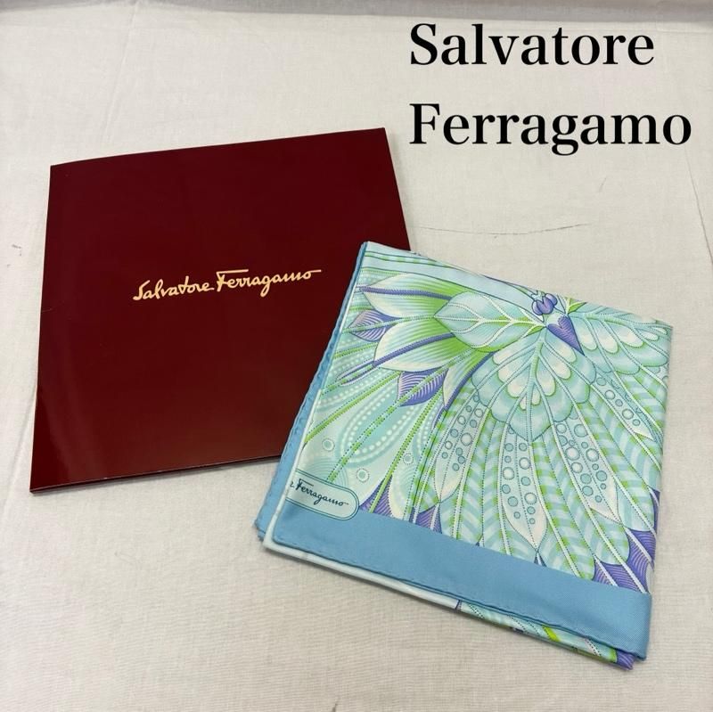 Salvatore Ferragamo サルヴァトーレフェラガモ スカーフ 100