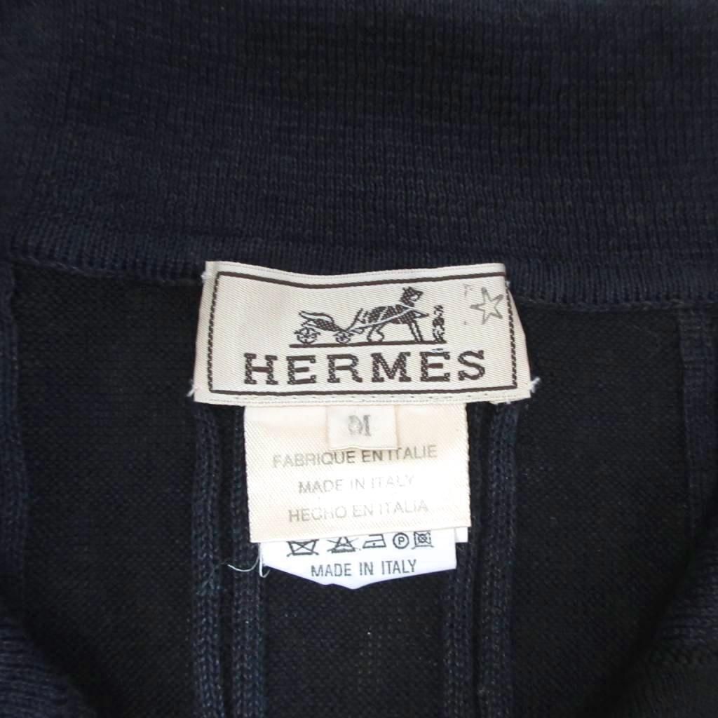 エルメス HERMES 希少 スターマーク 美品 ニット ポロシャツ