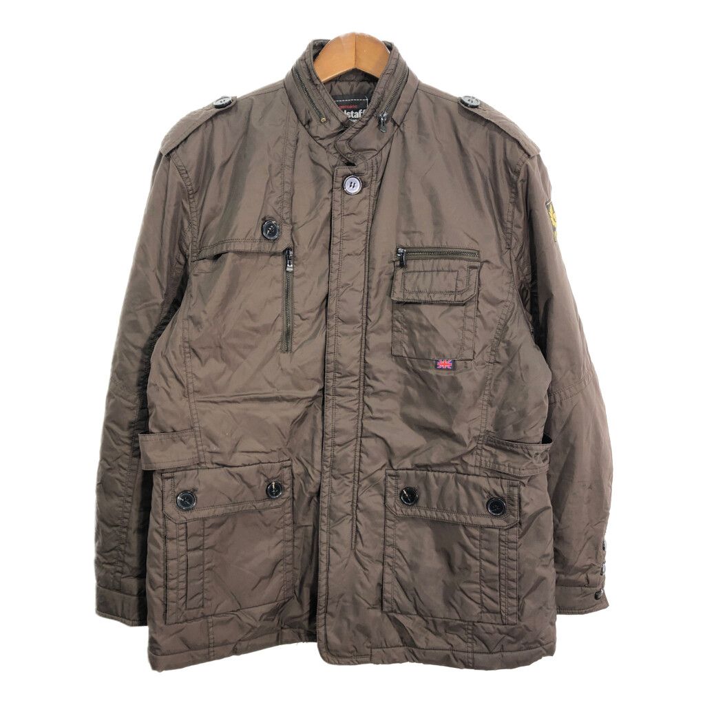 90年代 Belstaff ベルスタッフ モーターサイクル ジャケット バイクウェア ブラウン (メンズ XL相当)  古着 R8468