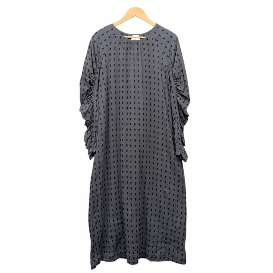 Sara Mallika Cotton Cut Jqd Gather Dress サラマリカ コットン