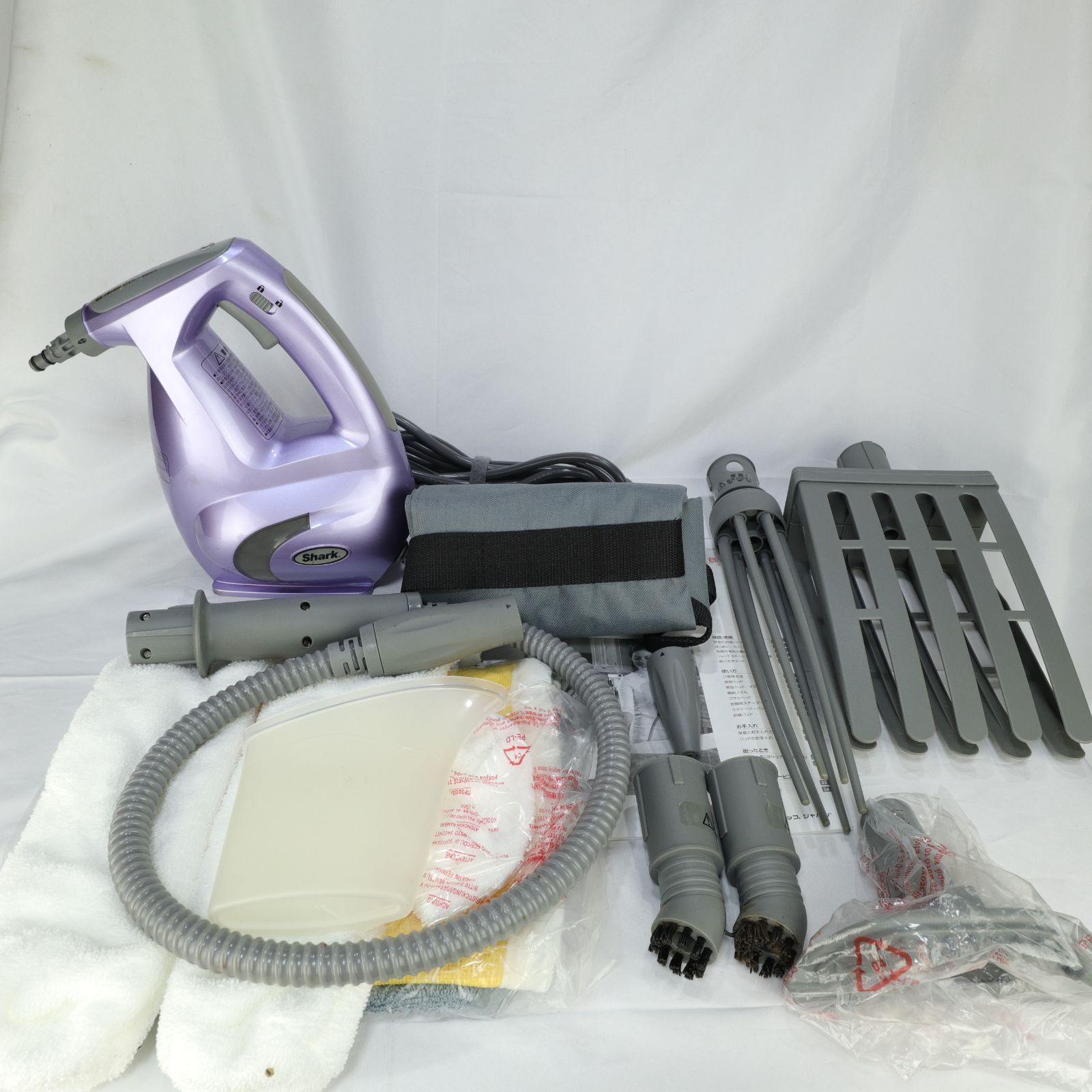 シャーク スチームポータブル（パープル）スチームクリーナー 【公式通販】