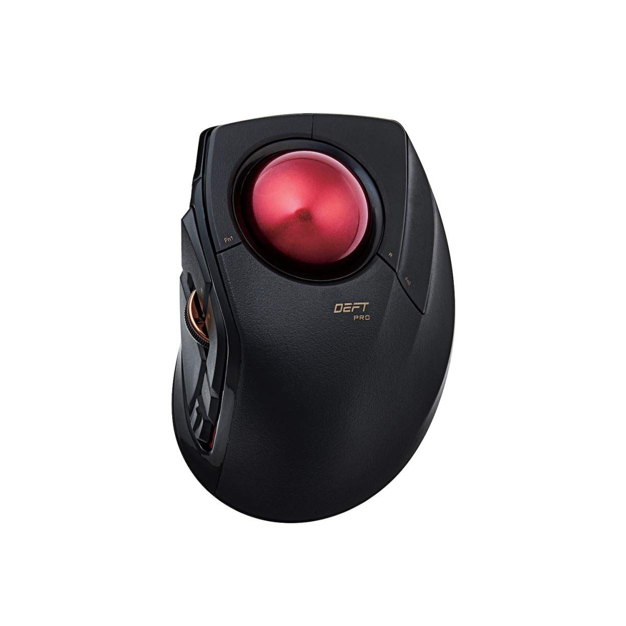 トラックボールマウス|人差指|8ボタン|有線|無線|Bluetooth|ブラック