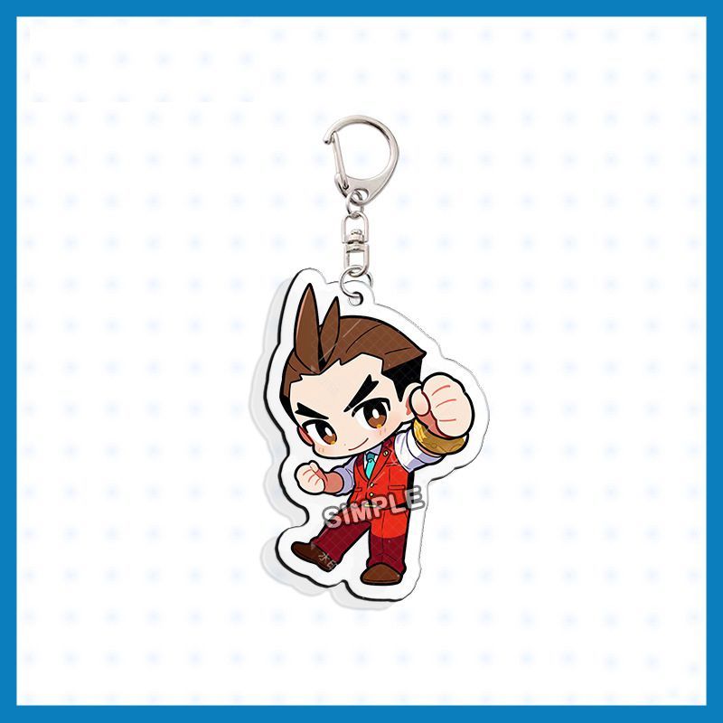 逆転裁判画廊 御剣怜侍　アクリルキーホルダー　逆転裁判 Amazon.co.jp: 逆転裁判 アクリルキーホルダー 御剣怜侍 : おもちゃ