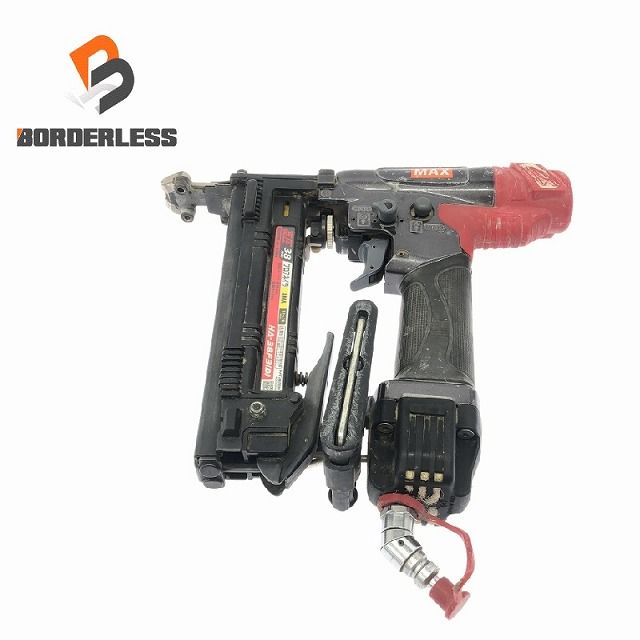比較的 MAX マックス 4ｍｍ 高圧 ステープル用エアネイラ HA-38F3 D |4MAフロア フロアタッカー エアタッカー