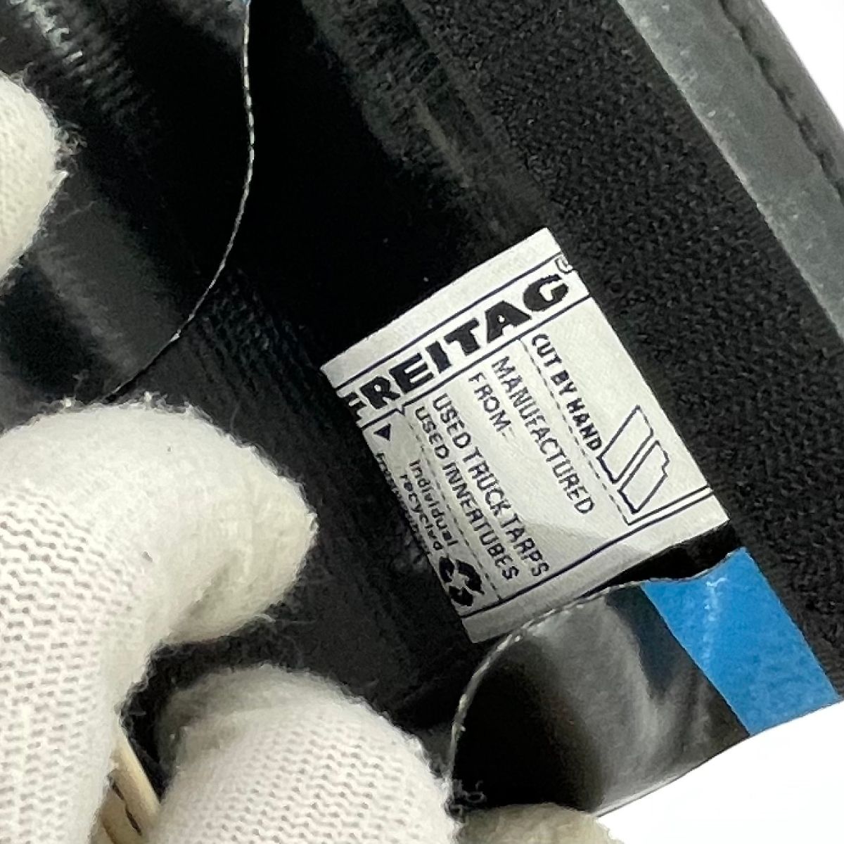 新品同様 FREITAG フライターグ F51 DALLAS 財布 ブラック PVC ユニ