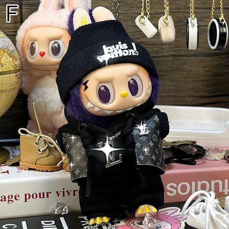 らぶぶ服15-17cm Labubu GD着せ替えアウトフィット ぬいぐるみ服 labubu ラブブ かわいい 新品 15-17cm 第1/2/3世代