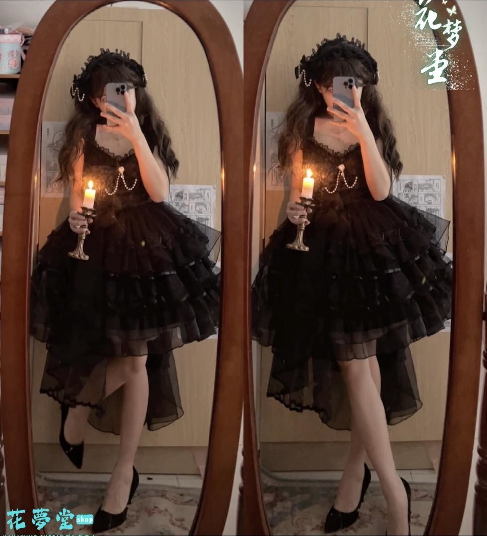 25年 ♥コスプレドレスロリータセット 仮装 オリジナル 洋服 ロリータ ワンピース 撮影会 舞台 イベント 原野空間-18