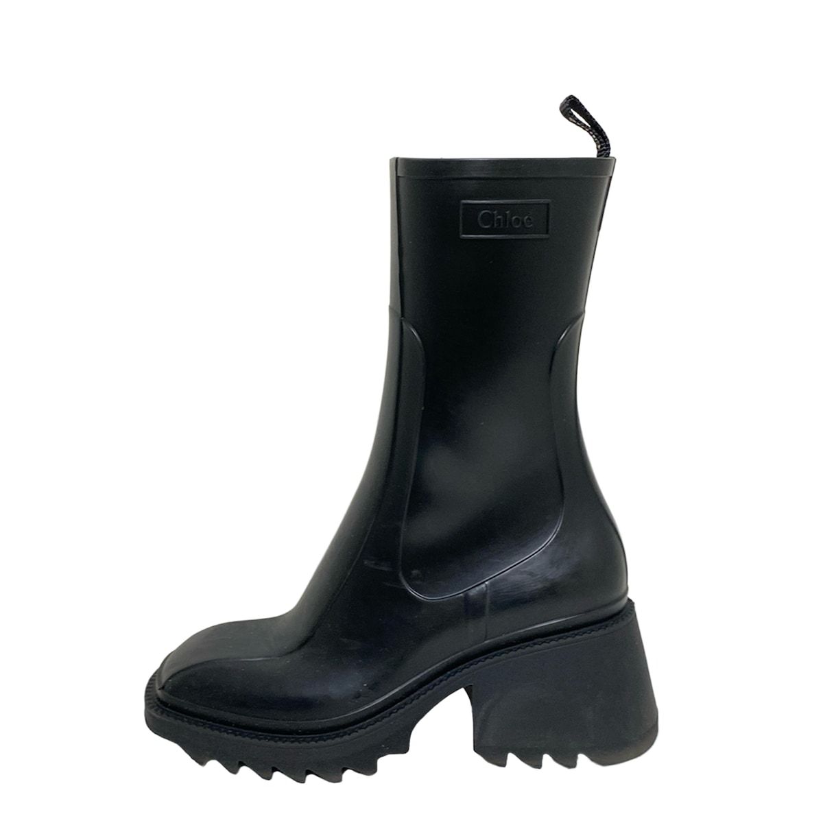 Chloe(クロエ) レインブーツ 38 レディース - 黒