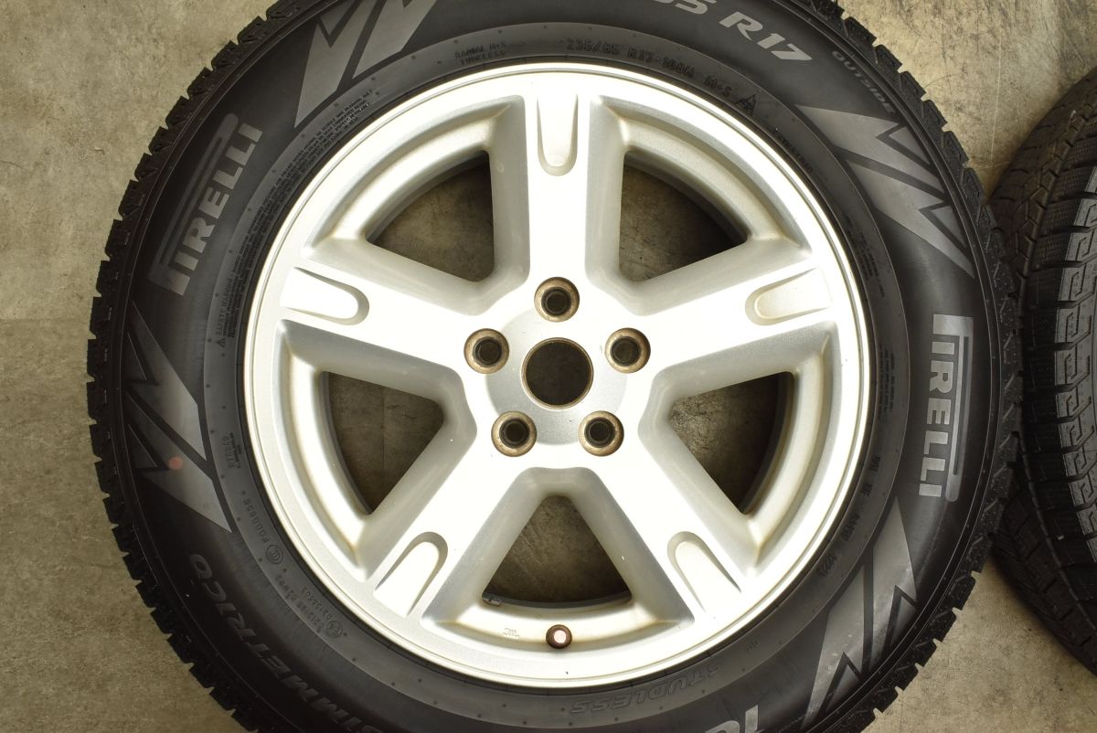 ダッジ ナイトロ 純正 17in 7J +40.75 PCD115 235/65R17 純正ホイール YOKOHAMA スタッドレス　17年製　センターキャップ付き　4本セット DODGE ダッジ ナイトロ 純正ホイール 17インチ 4本 7J5HPCD114.3+40.75