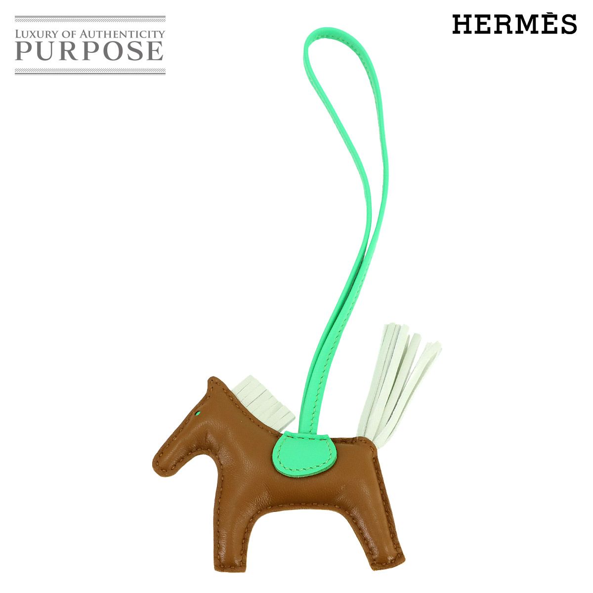 未使用 展示品 エルメス HERMES ロデオ ペガサス PM バッグ チャーム  