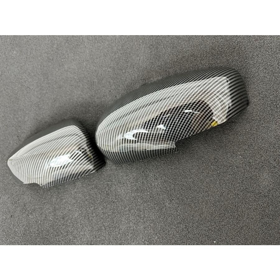 スポーティ全開 カーボン ルック ドアミラー フレア MJ55S MJ95S ハイブリッドXG ハイブリッドXS ガーニッシュ b6049