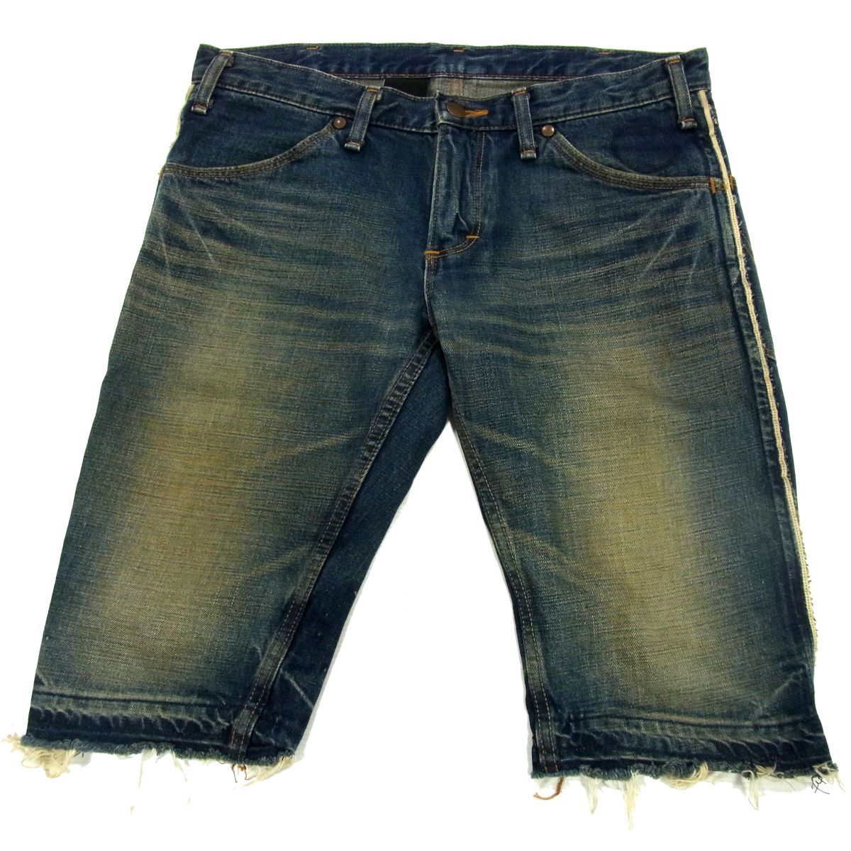 □USED□【送料無料】AKM × Wrangler Bandy Legged Denim L - メンズファッション