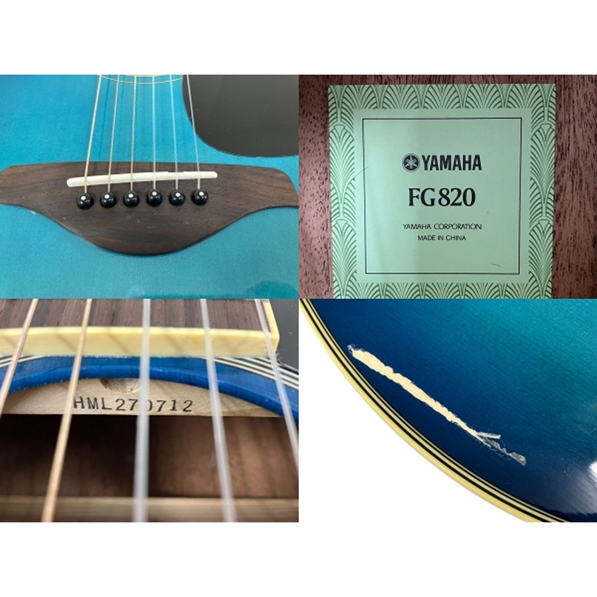 YAMAHA FG820SB アコースティック ギター アコギ 弦楽器 ヤマハ O10510689 WWW_TRAVELLANDINDIA_COM
