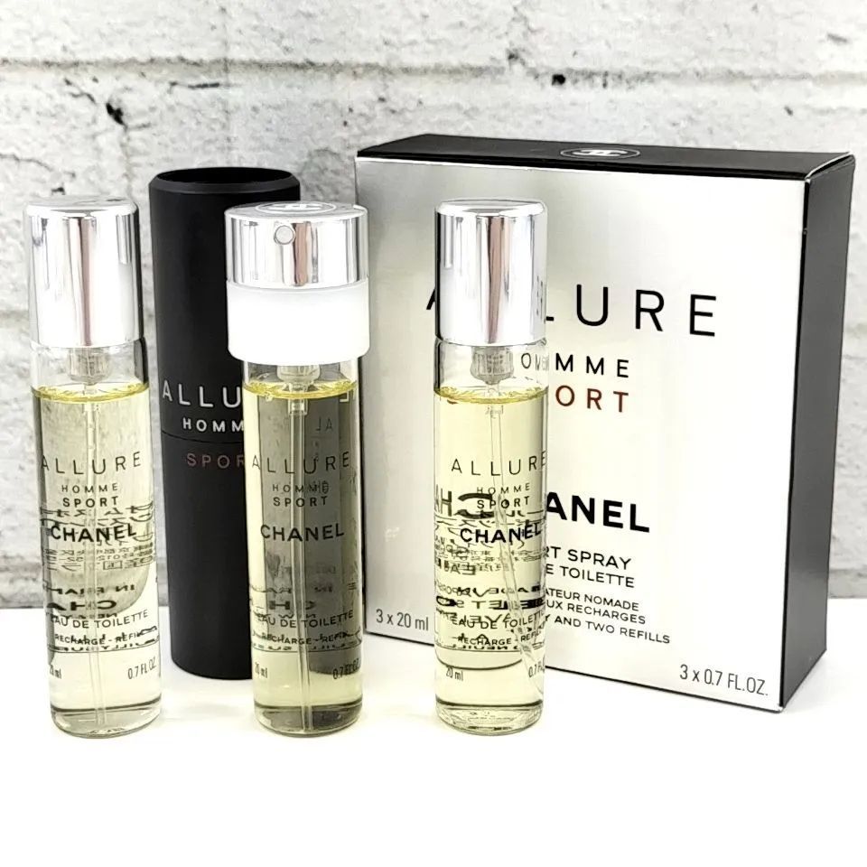 CHANEL ALLURE HOMME SPORT 3本セット未使用未開封 未開封3点セットCHANEL ALLURE HOMME SPORT - メルカリ