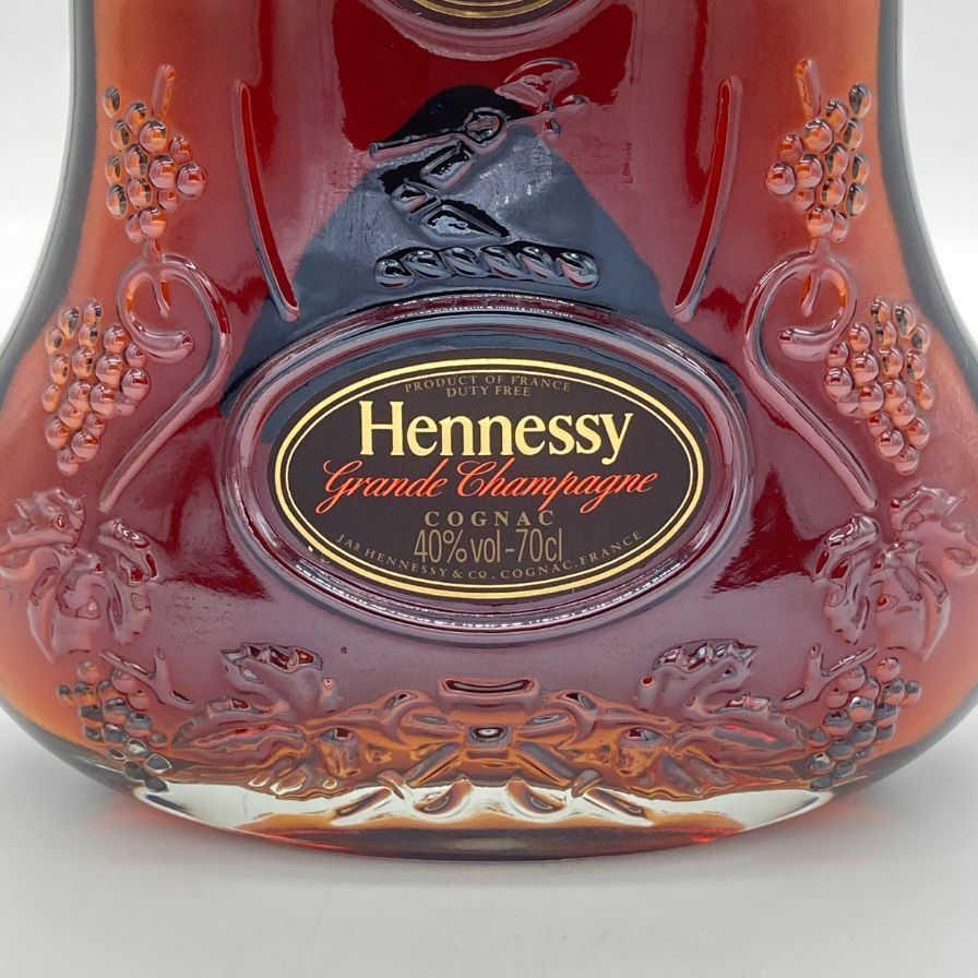 ヘネシー　XO　グランド シャンパーニュ　コニャック　未開栓 未開栓 未開栓 Hennessy ヘネシー xo グランド シャンパーニュ