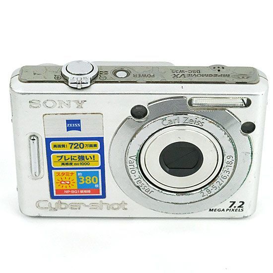 美品★SONY Cyber-Shot DSC-W35 720万画素 完動品 bn:5] SONY製 Cyber-shot DSC-W35 720万画素 本体いたみ