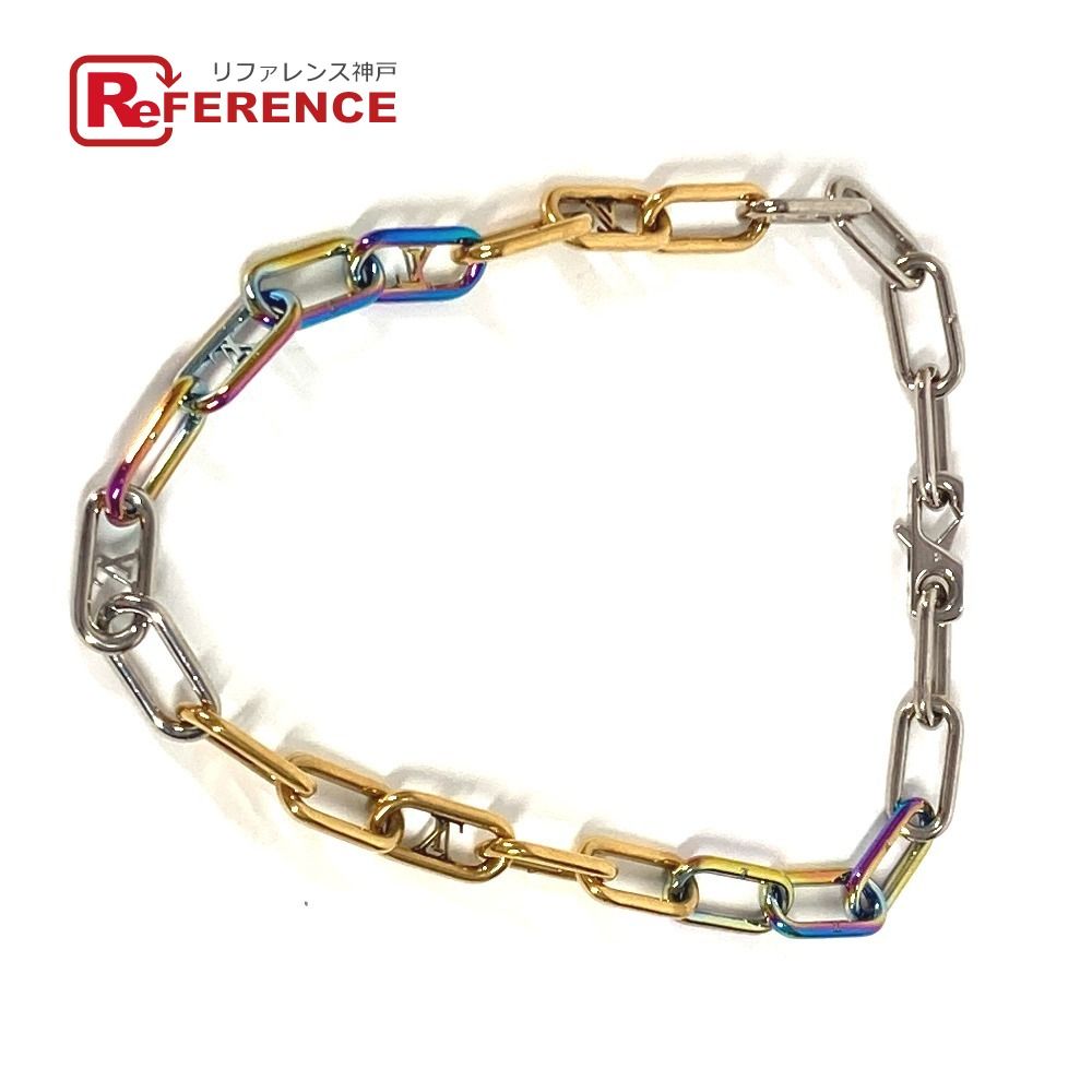 LOUIS VUITTON メタル コリエ ネックレス M80177 LOUIS VUITTON - ルイヴィトン コリエ シグネチャー チェーン