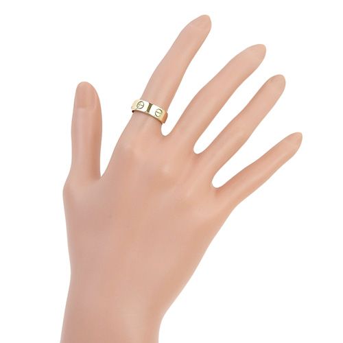 CARTIER(カルティエ) ラブコレクション LOVE リング K18 イエロー  