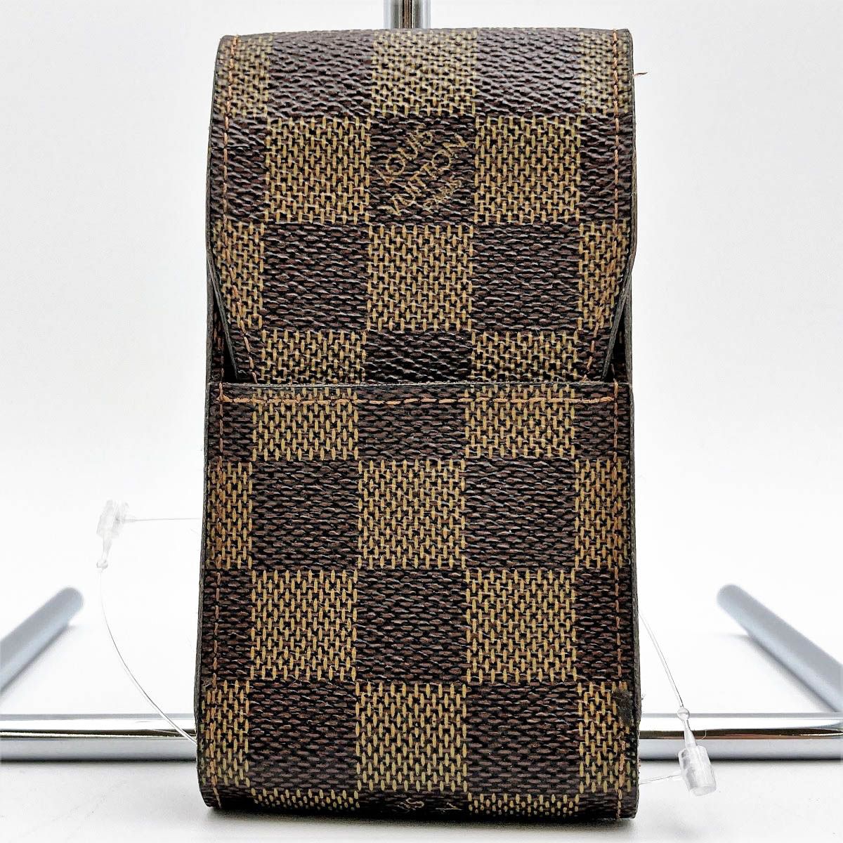 【極美品】ルイヴィトン ダミエ エテュイ シガレットケース エベヌ LOUIS VUITTON - 良品 LOUIS VUITTON ルイヴィトン ダミエ