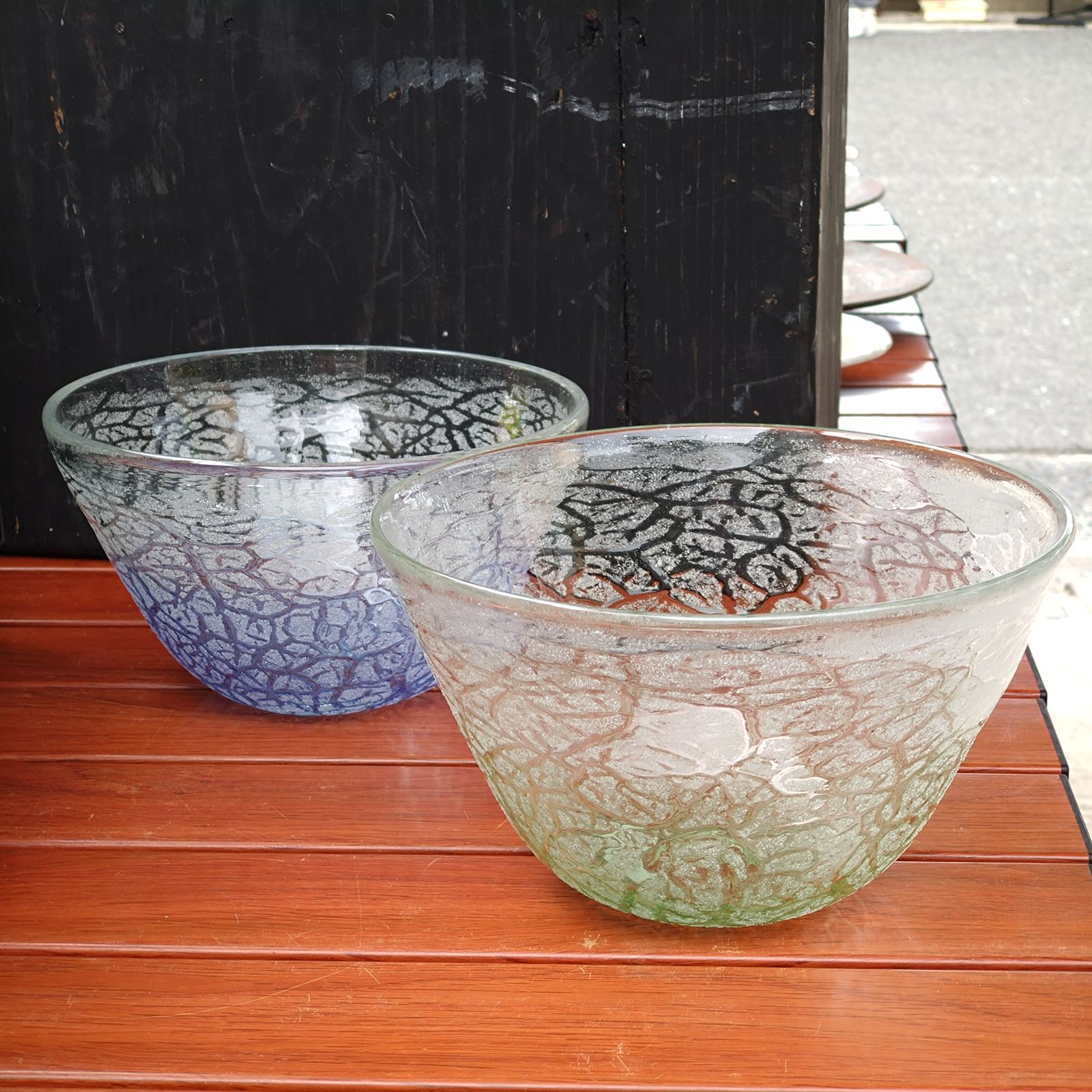 週末限定値下げ‼️ 稲嶺 盛吉 鉢 ２個 セット 今だけお値引き☆稲嶺盛吉·ガラス鉢2個セット - メルカリ
