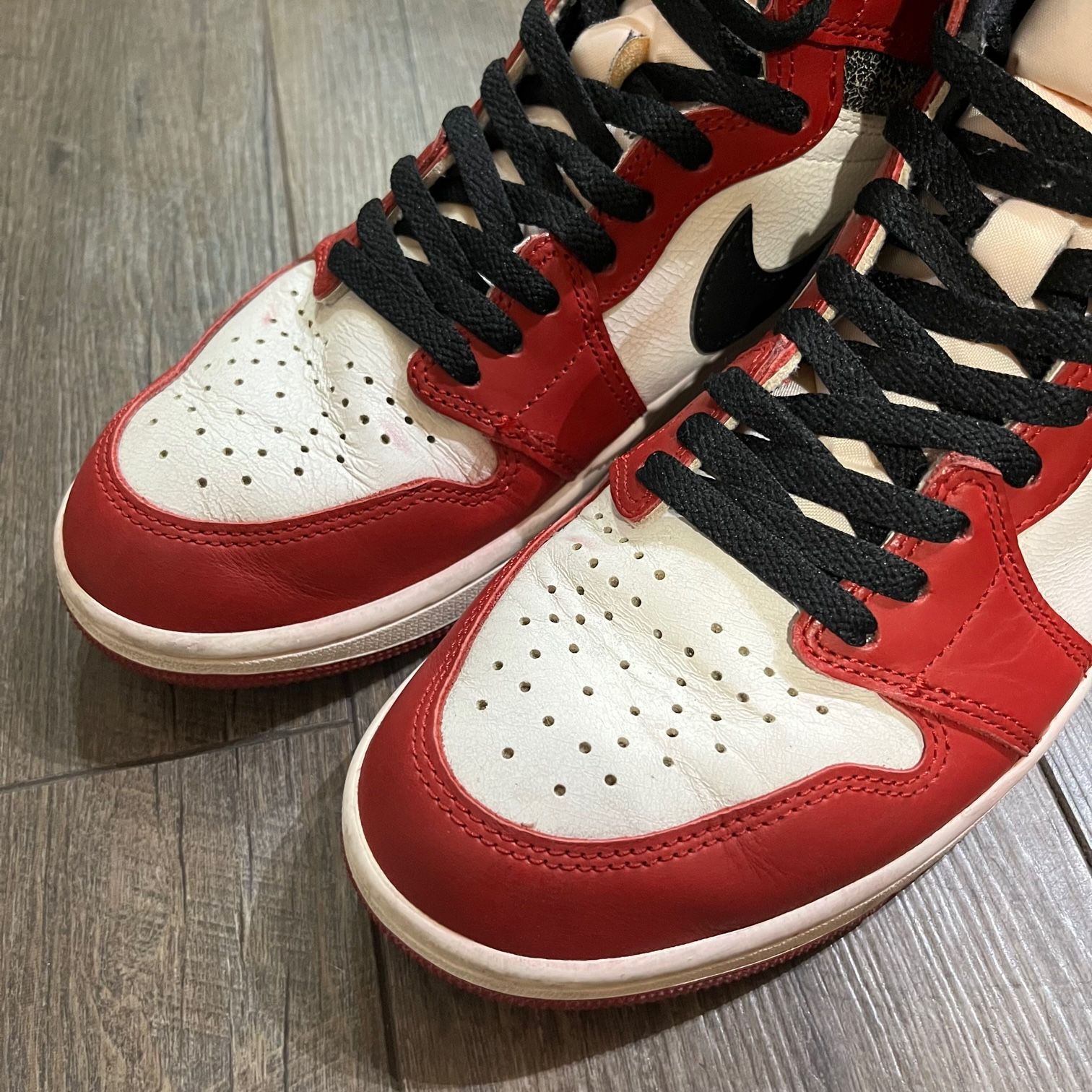 美品 NIKE AIR JORDAN 1 RETRO HIGH OG CHICAGO LOST & FOUND ナイキ