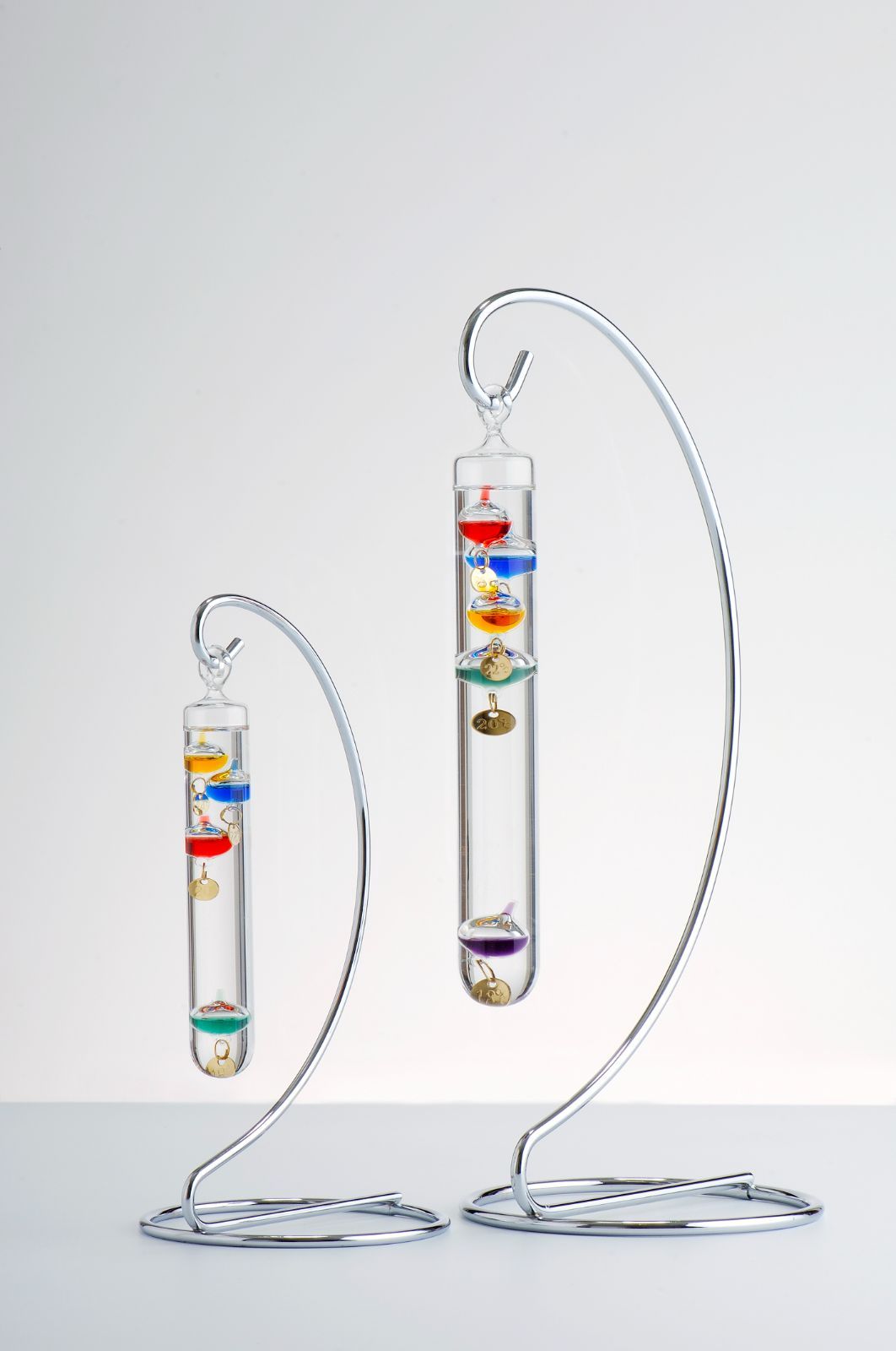 ガリレオ温度計 クロムスタンドA