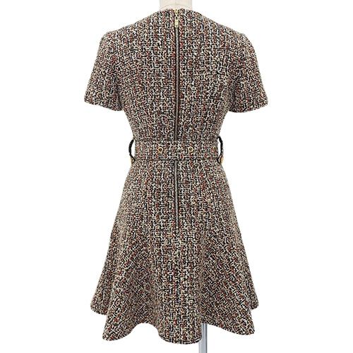 ルイヴィトンベルテッドツイードスケータードレス