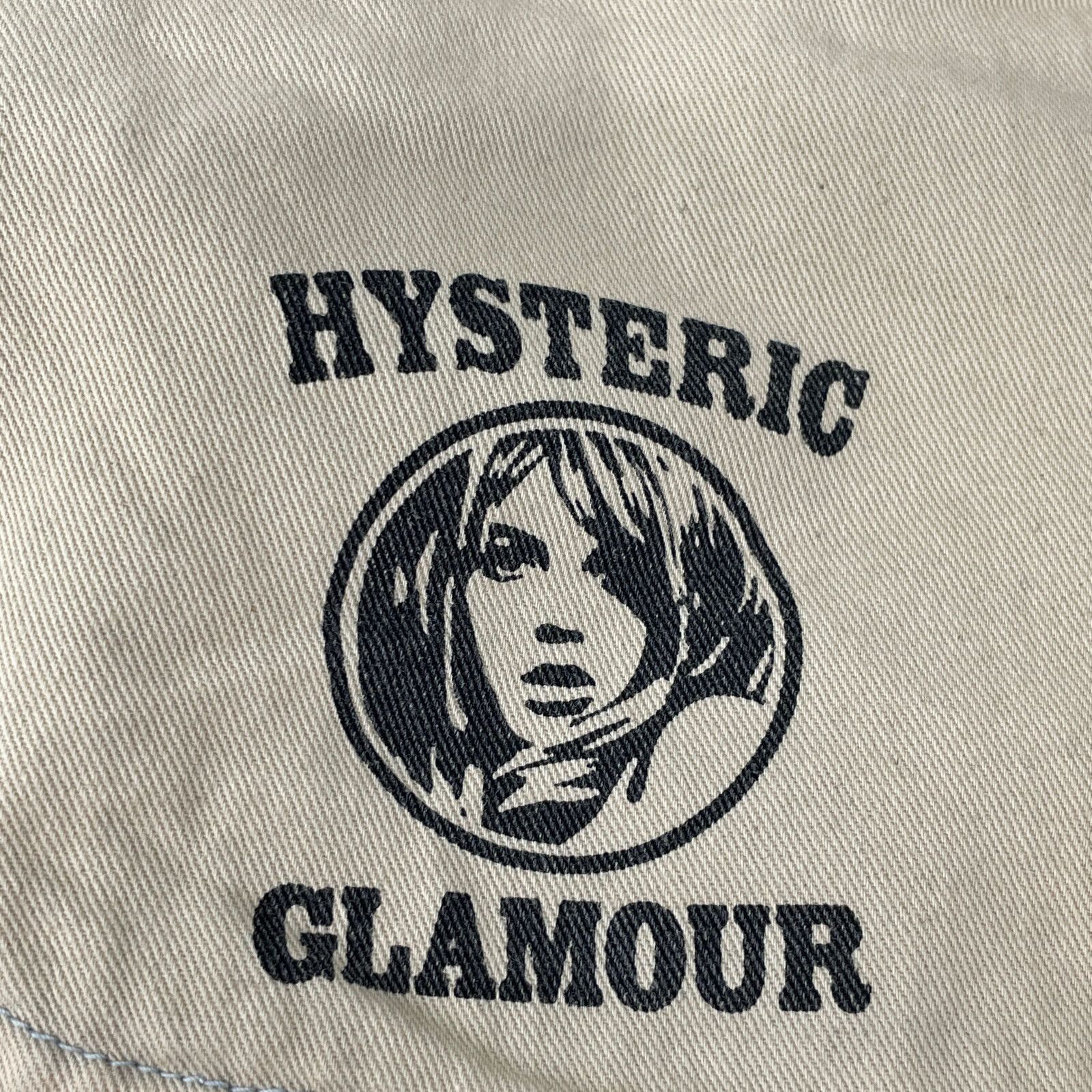 HYSTERIC GLAMOUR ヒステリックグラマー インディゴ スクラッチ フレア 